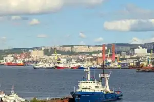 На западную сторону Кольского фьорда На западную сторону Кольского фьорда