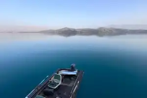 Голубое море Нурекского водохранилища Голубое море Нурекского водохранилища