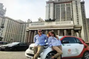 Люксовая обзорная экскурсия по Москве на автомобиле