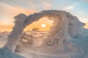 «Мы плывём на льдине, как на бригантине» — айс-флоатинг в Белом море - 9