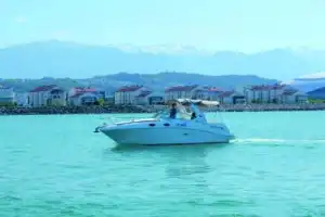 Закат на яхте — в Адлере - 9