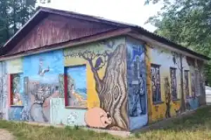 Мозаика и граффити в Дубне - 8