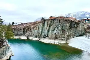 Курорт «Бирюзовая Катунь»: остров Патмос, Зубы Дракона, Камышлинский водопад - 8