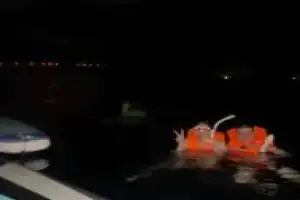 Ночной заплыв на сапах к светящемуся планктону (из Нячанга) - 5