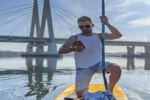 Сап-утро на Казанке