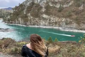 Курорт «Бирюзовая Катунь»: остров Патмос, Зубы Дракона, Камышлинский водопад - 13