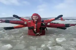 Айс-флоатинг: купание в Кольском заливе - 4