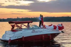 Свидание на яхте на закате по Москве - 3