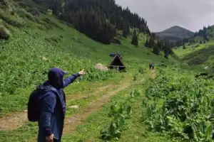 Лёгкий хайкинг в горах Тянь-Шаня - 2