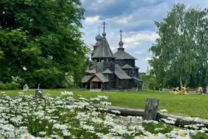 Детская экскурсия в Музей деревянного зодчества - 4