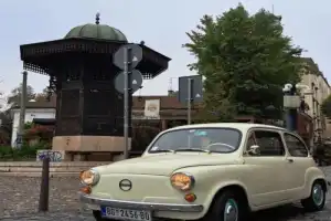 Панорама Белграда на ретроавтомобиле - 5