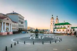 По улицам Минска — на автомобиле