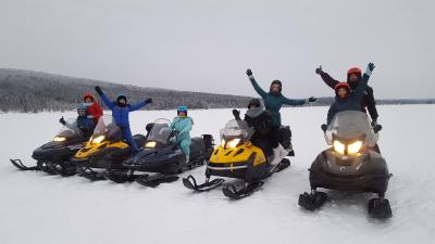 Зимнее сафари по кольской тундре - 5