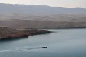Голубое море Нурекского водохранилища - 11