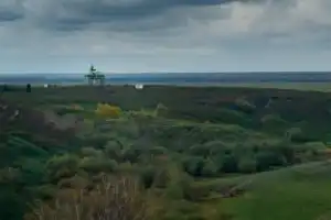 Старинное село Серебряное (из Омска)
