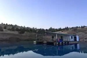 Голубое море Нурекского водохранилища - 8