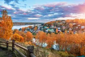 Плёс глазами Левитана