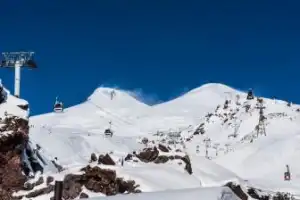 Ледяная поляна Азау и озеро Гижгит из Ессентуков - 2