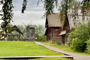 Детская экскурсия в Музей деревянного зодчества - 8