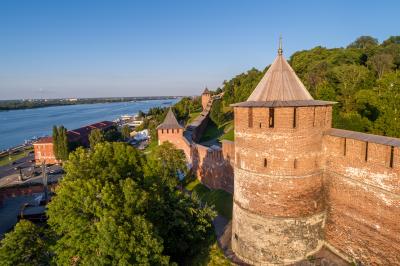 Величественный Нижегородский кремль Величественный Нижегородский кремль
