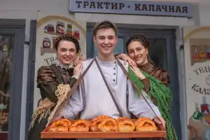 Мастер-класс в Костроме «Румяные калачи» Мастер-класс в Костроме «Румяные калачи»