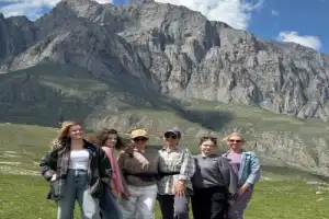 Путешествие по Осетии: Куртатинское ущелье, некрополь и водопады - 13