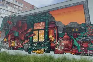 Нижний Новгород: стрит-арт в столице закатов Нижний Новгород: стрит-арт в столице закатов