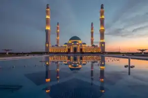 Грандиозная красавица — главная республиканская мечеть Астаны - 3