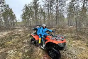 На квадроциклах по дикой Карелии - 9