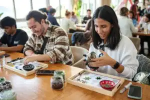 Мастер-класс «Волшебство турецкой лампы» - 7