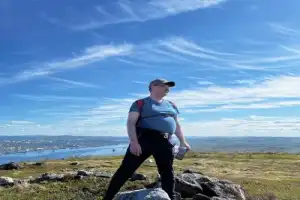 Активная прогулка в полярную ночь на сопку Мишукова - 22