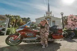 Пассажиром на комфортабельном мотоцикле — по Сочи!