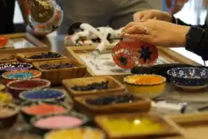 Мастер-класс «Волшебство турецкой лампы» - 6