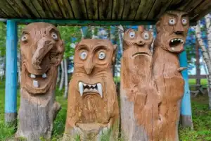 Кудымкар из Перми: в гости к коми-пермякам и деревянным чудикам - 13
