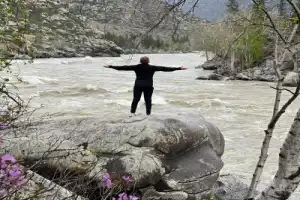 Курорт «Бирюзовая Катунь»: остров Патмос, Зубы Дракона, Камышлинский водопад - 16
