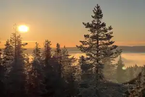 Белое море, Колвицкие водопады и древнее место силы (из Апатитов)
