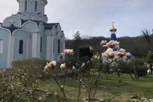 Красная поляна, закат в горах и легенды Кавказских гор - 13