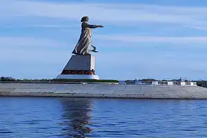 На яхте по Рыбинскому водохранилищу