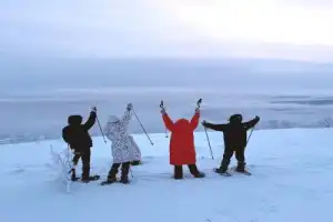 Активная прогулка в полярную ночь на сопку Мишукова - 2