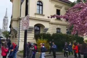 Из Буды в Пешт по Цепному мосту - 6