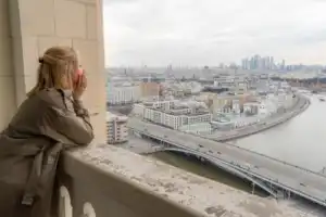Дом на Котельнической набережной: с высоты и изнутри Дом на Котельнической набережной: с высоты и изнутри