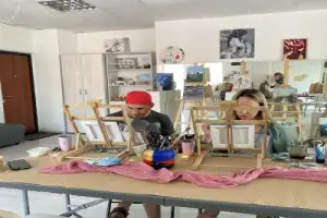 Мастер-класс по живописи «Оренбургские шали» - 2