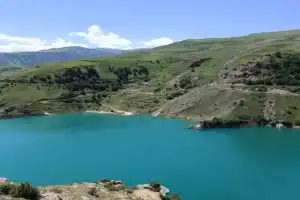Озеро Гижгит и Эльбрус — из Нальчика - 13