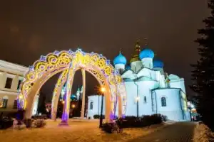 Новогодний кремль — сказка в центре Казани! - 5