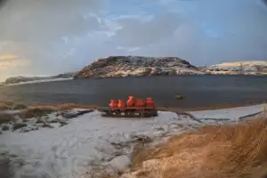 Искупаться в Баренцевом море: айс-флоатинг в Териберке - 2