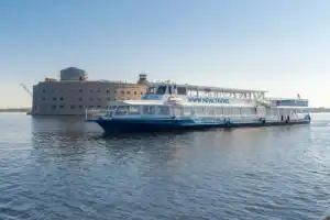 Форты Кронштадта на теплоходе - 15