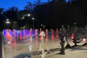 Уфа в огнях и музыке фонтанов - 2