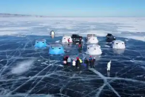 Омулевая рыбалка на льду Байкала (в группе)