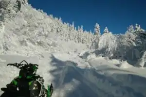 На снегоходах по живописным сопкам Кандалакши - 9