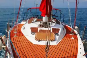 Прогулка на парусной яхте в Чёрном море - 5
